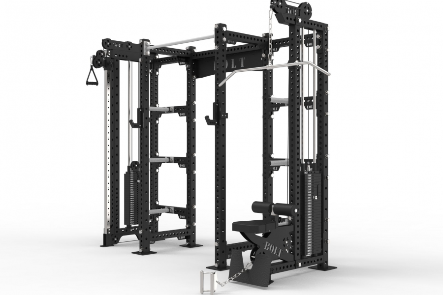 Storm Series Olympus All-in-one Power Rack With Barbarian