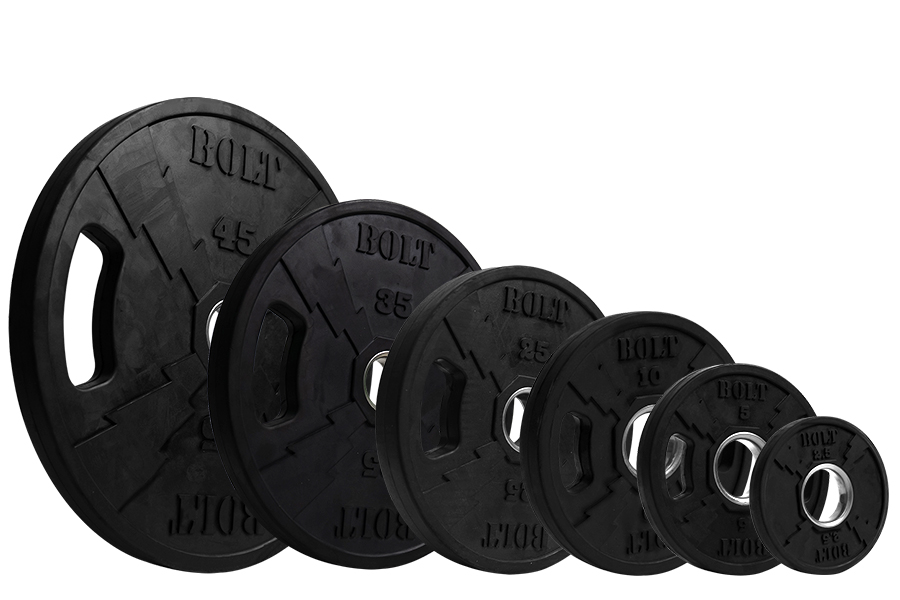 New Lightning Rubber Coated Weight Plates (pair And Sets)