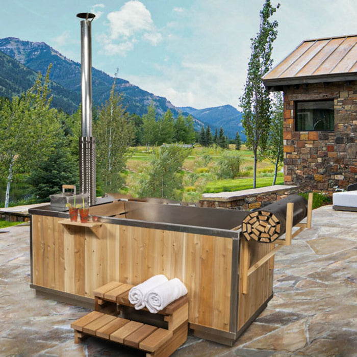 The Starlight Wood Burning Hot Tub