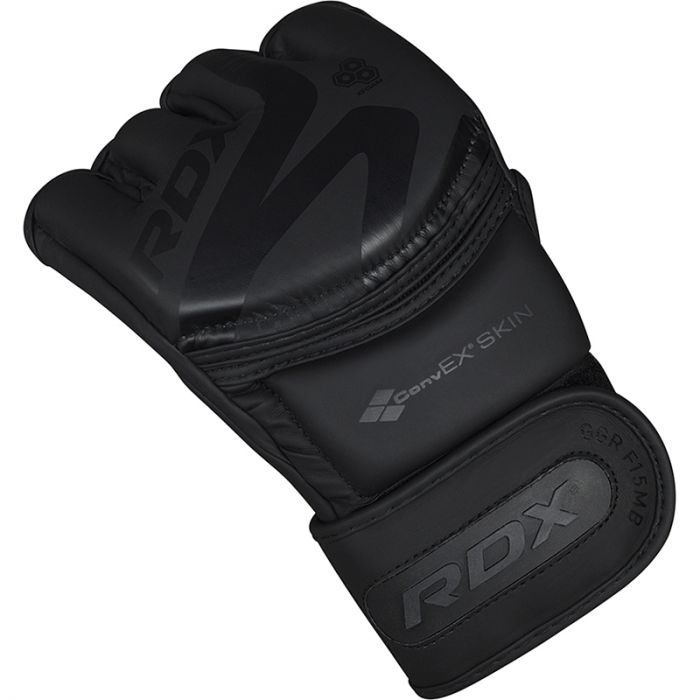 MMA Grappling Training Gloves Open Palm Thumb Protection F15