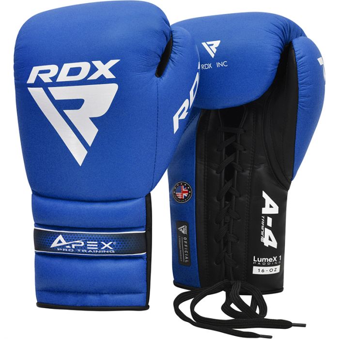 Apex Lace Up Training/Sparring Boxing Gloves