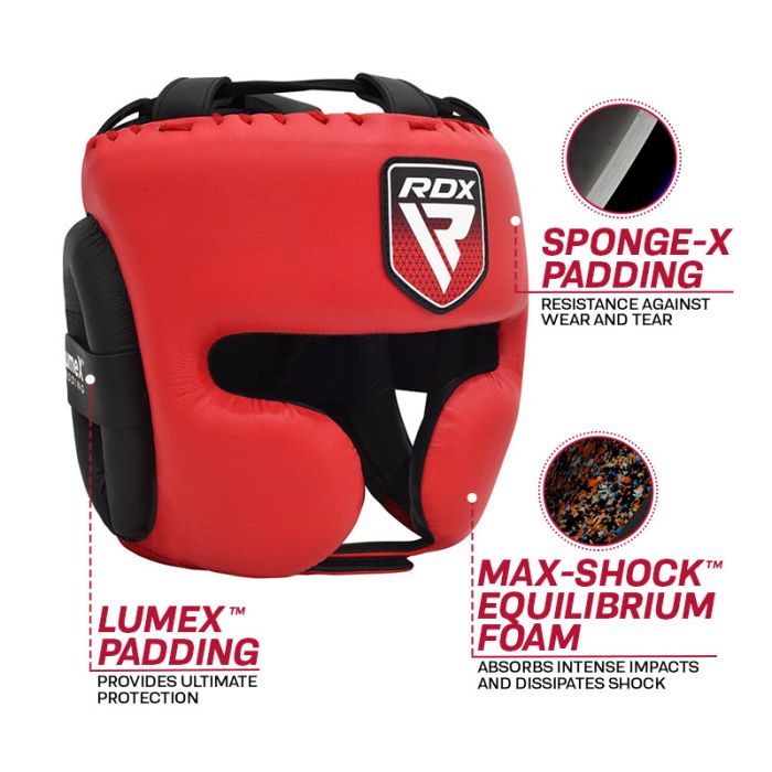 Apex Boxing Head Guard w/ Cheek Protector