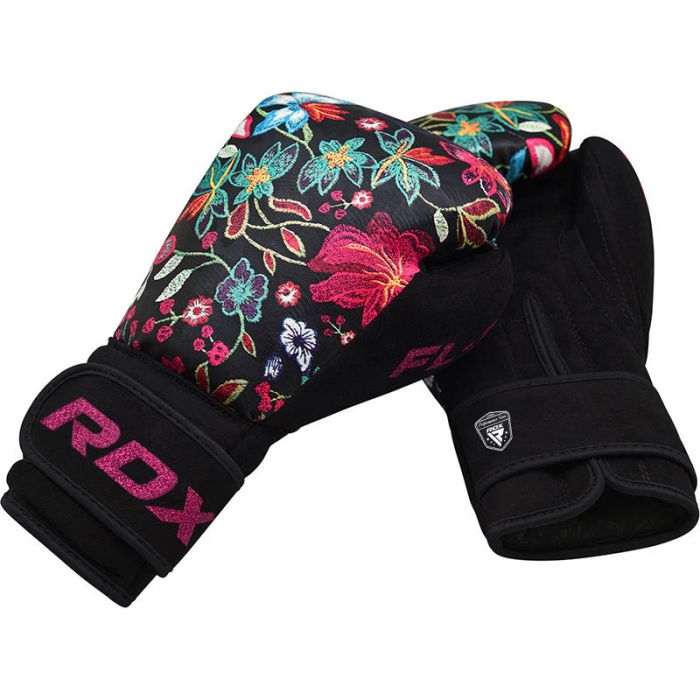 Ladies Floral Boxing Training Gloves FL3