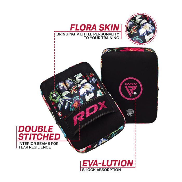 Women's Floral Boxing Training Punch Mitts