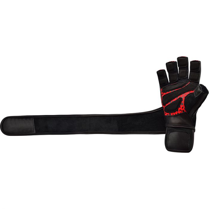 Weight Lifting Leather Gym Gloves