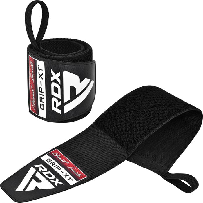 Powerlifting Wrist Support Wraps w/ Thumb Loops W3