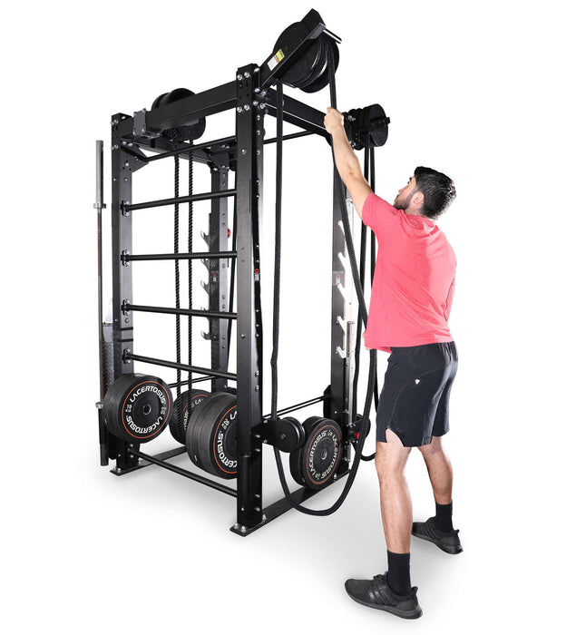 Hanging Ropeflex ROPEFLEX RX2100 Rack Mount Rope Trainer — My Home Gym