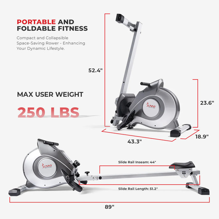 Magnetic Rowing Machine