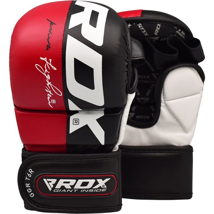 Hybrid MMA Grappling Gloves Gel Padded