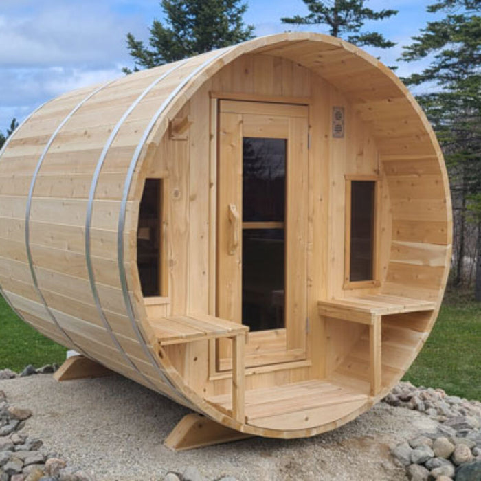 Canadian Timber Tranquility 6 Person Barrel Sauna