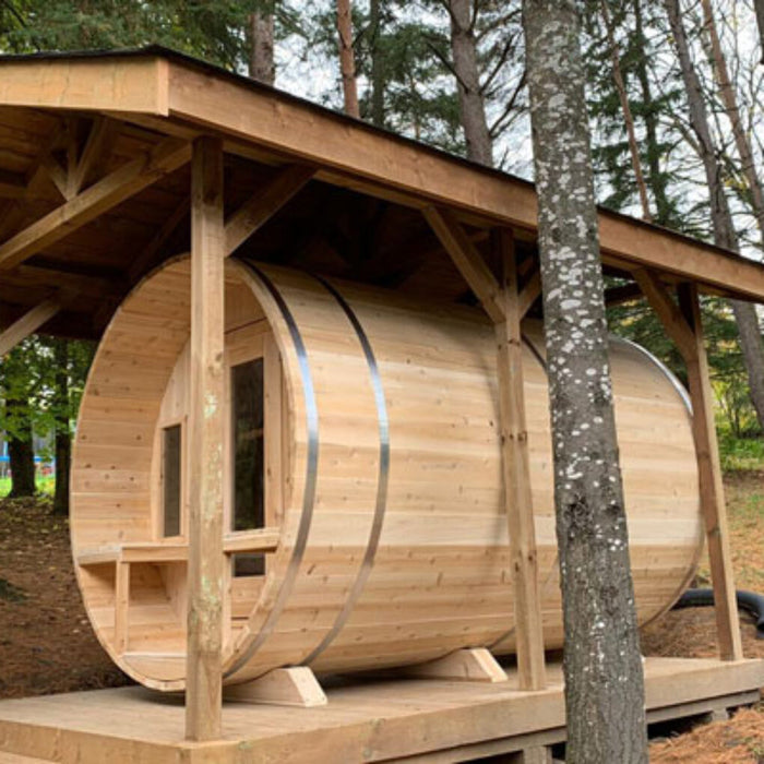 Canadian Timber Tranquility 6 Person Barrel Sauna