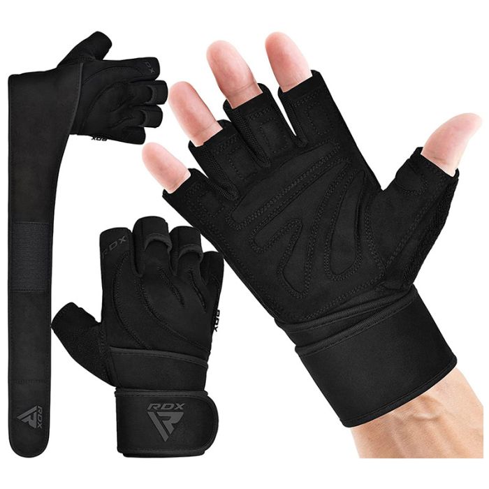 Open Finger Weightlifting Gym Gloves L4