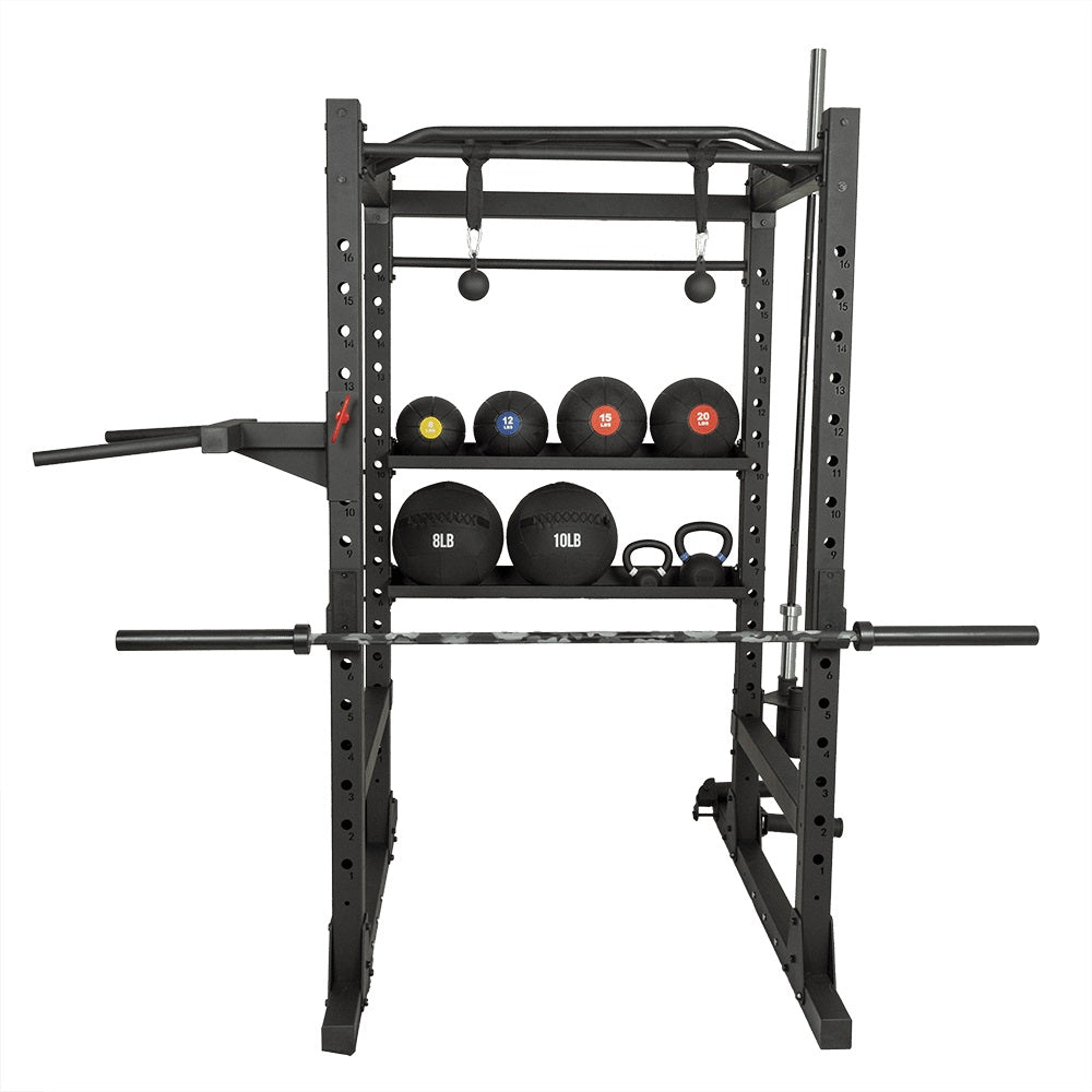 Warrior Pro Power Cage w/ Optional Attachments — My Home Gym