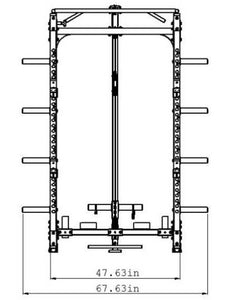 Warrior Freestanding Folding Weight Rack — My Home Gym